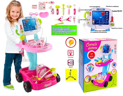 Valigetta dottore set carrello - valigetta,