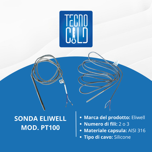 Sonda eliwell pt100 per - pt100,
