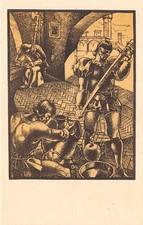 C6310) ARMAIOLO, LA BOTTEGA DELLO SPADARO. ILLUSTRATORE DELLA TORRE.