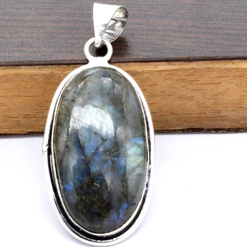 Labradororite ciondolo etnico