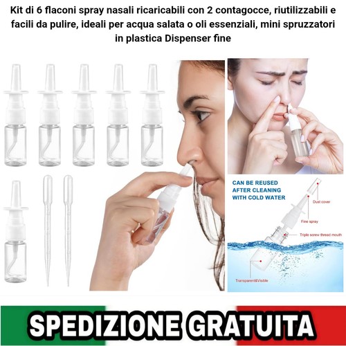 Kit flaconi spray nasali - kit,