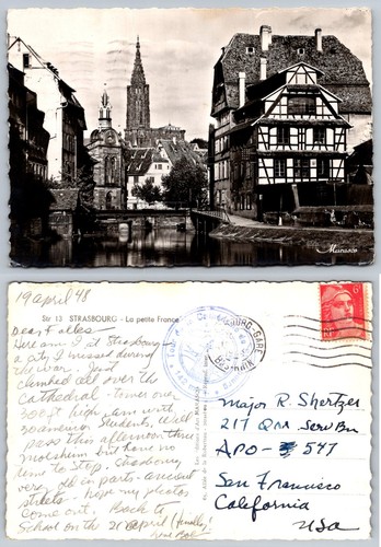 Cartolina epoca 1948 - d'epoca,