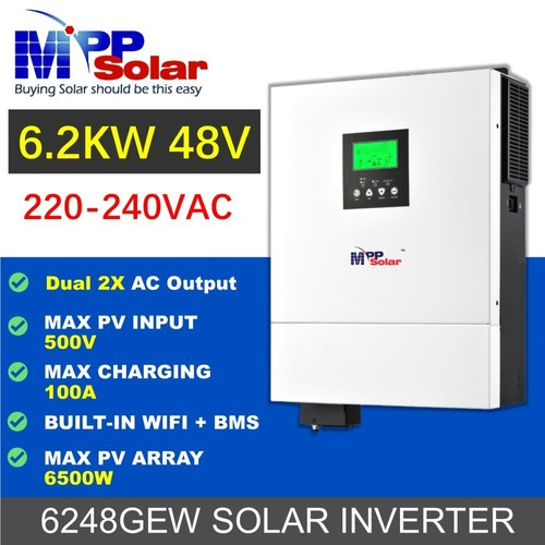 6200w 48v 230v mpp - 230v, solar