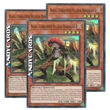 3x BRAVO, COMBATTENTE PELLICCIA MERCENARIA • Super R • DASA IT019 • 1Ed • YUGIOH