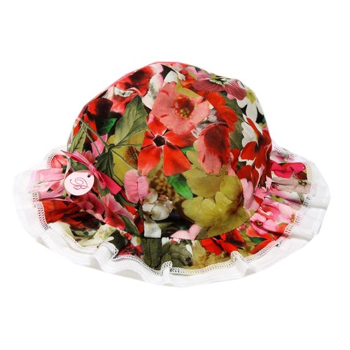 7738g cappellino bimba bianco - 7738g,