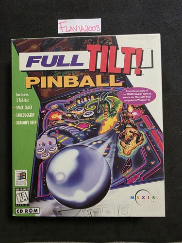 Vintage full tilt pinball - tilt,