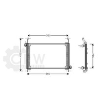 Kondensator Klimaanlage für