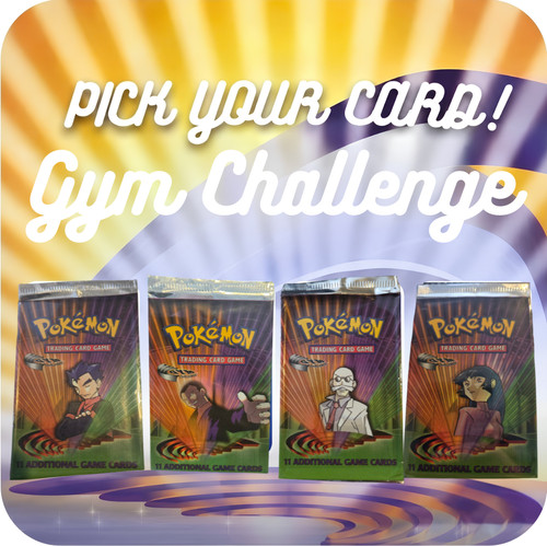 Vintage pokemon gym - gym, challenge