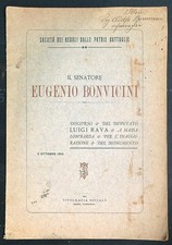 IL SENATORE EUGENIO BONVICINI