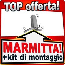 Silenziatore Centrale per OPEL