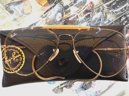Ray ban rb3030 gold outdoorman - gold,