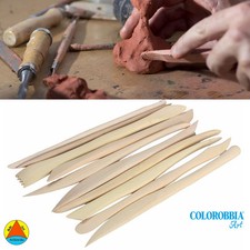 SPATOLA STECCA BOSSO COLOROBBIA HOBBY MODELLARE FIMO DAS ARGILLA CRETA - 20CM