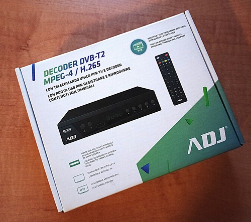Decoder adj dvb - adj, h265
