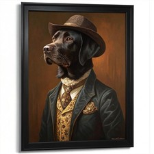 Arte da parete cane labrador