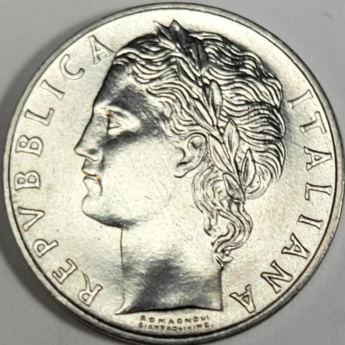 Italia 100 lire 1972 dea - -,