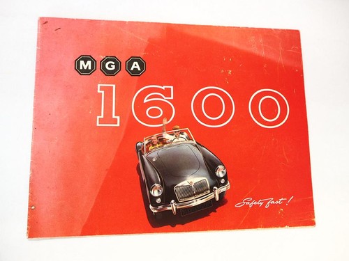 Brochure originale mga - mg, 1600