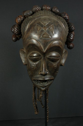Maschera africana chokwe - africana, manu