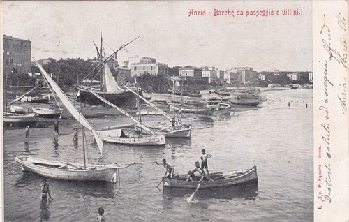 Anzio barche passeggio - -, e