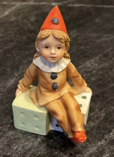 Statuina vintage capidimonte - vintage,