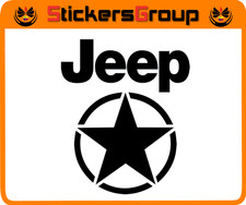 ADESIVO LOGO JEEP PER AUTO