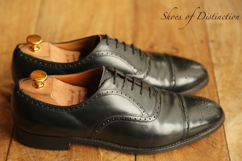 Church black leather oxford - church's,