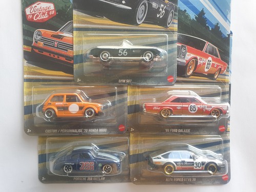 Set auto vintage club 1968 - club,