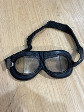 Occhiali pelle nera da - pelle,