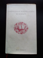 L'ORIGINALE MISCELLANEA DI SCHOTT - BEN SCHOTT - 2004