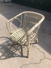 Poltrona in vimini anni 60