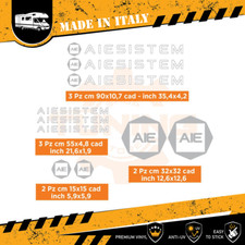 Decalcomania Adesivi Camper Aiesistem - B