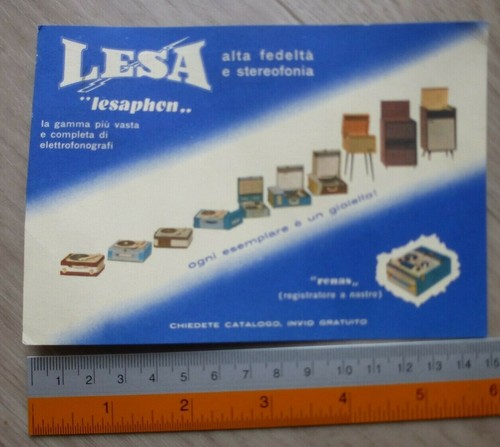 Lesa pubblicità lesaphon - lesa,