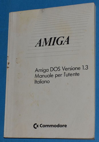 Commodore amiga dos - dos, versione