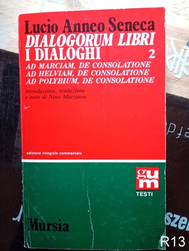 Seneca dialoghi libro - 2,