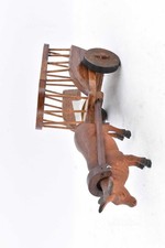 Wooden Cart With Cow