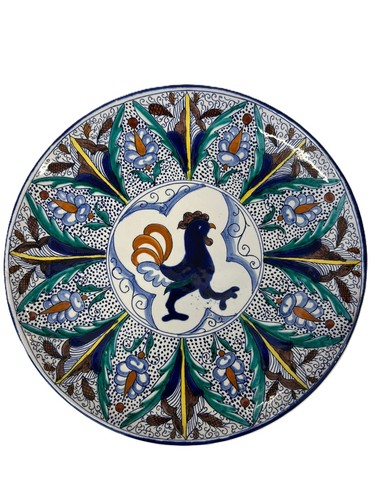 Piatto decorativo ceramica - piatto,