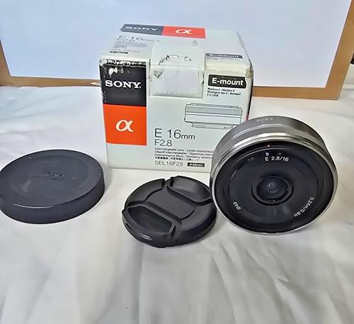 Objectif sony mount 16mm - e,