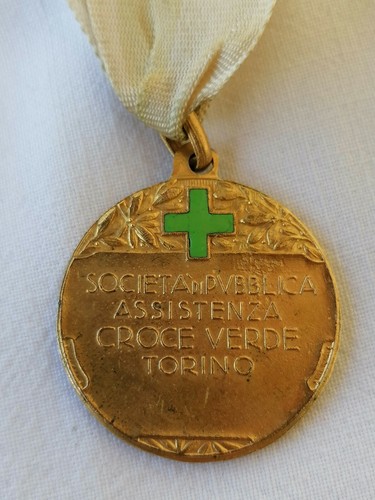 Medaglia croce verde - medaglia,