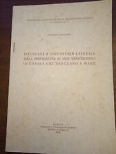 1974 Influenza sfioro laterale propagazione onde gravitazionali canali mare. Ars