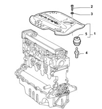 SUPPORTI COPERCHIO MOTORE