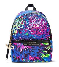 VICTORIA'S SECRET x Mary Katrantzou MINI ZAINO Floreale Blu EDIZIONE LIMITATA