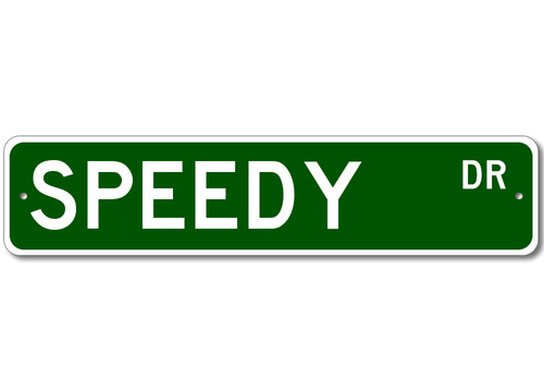 Segnale stradale speedy drive - segnale,