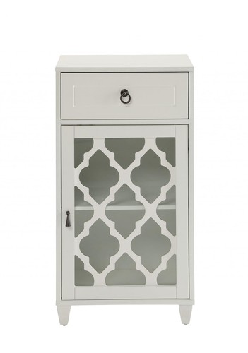 Mobiletto bianco con ante - , in