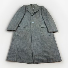 Cappotto vintage anni 60 soprabito tweed taglia 42 Union made in USA su misura Atomic