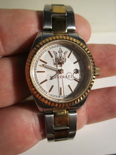 Orologio maserati bicolore - orologio,