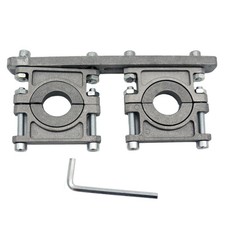 ► Supporto multifeed universale HQ LNB ALLUMINIO, 2 scomparti, 23/40 mm alluminio supporto stelo