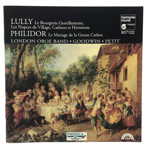Lully philidor mariage - le, cd