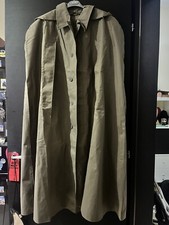 Mantello Tabarro DDR esercito Tedesco Vintage Impermeabile militare