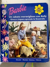 BARBIE, UN SABATO MERAVIGLIOSO CON KELLY, DE AGOSTINI. PIù DI 40 FINESTRELLE