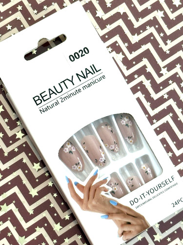 Beauty nail manicure - nail, naturale