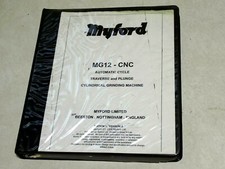 MG12-CNC MYFORD MANUALE